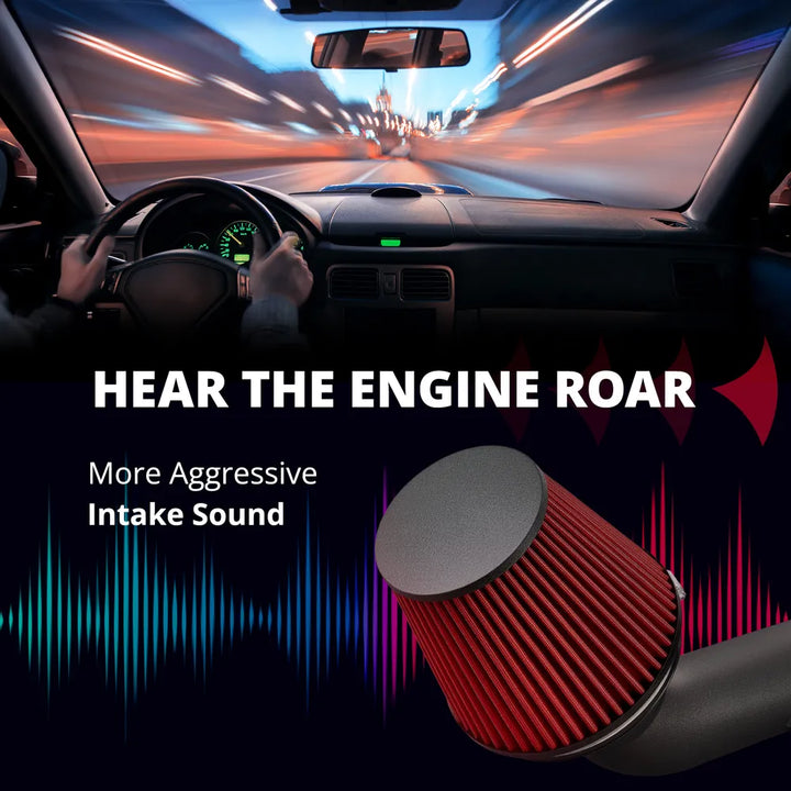 EVIL ENERGY Cold Air Intake, aggressive engine roar, 2015-2020 Ford F-150 5.0L