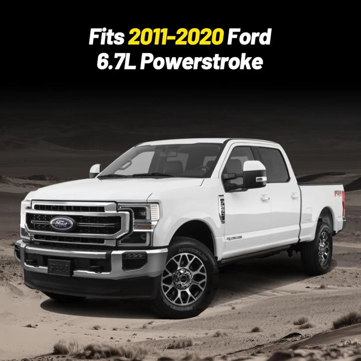 EVILENERGY SOTF Switch Compatible for 2011-2020 Ford 6.7L Powerstroke, 5-Position Fuel Temp Shift-On-The-Fly Switch with Connector