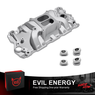 EVIL ENERGY Small Block Chevy Dual Plane High Rise Intake Manifold