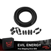 EVIL ENERGY 10FT AN6/8/10 CPE Fuel Line With 10 Pcs Fitting Kits