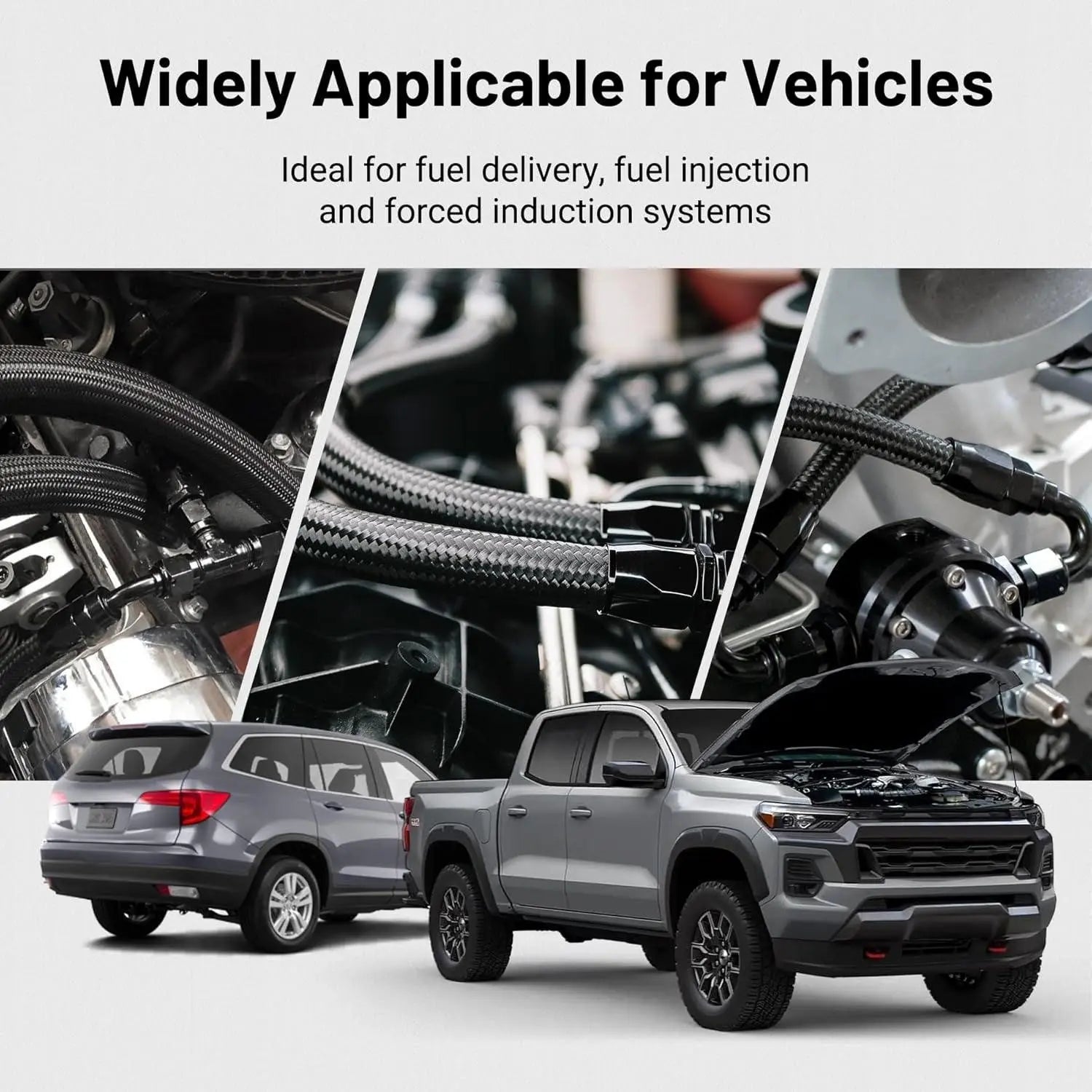 EVIL ENERGY PTFE Fuel Line Kit, widely applicable for vehicles, fuel delivery systems