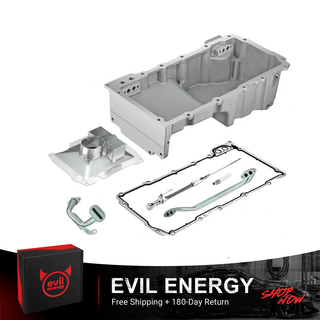 EVIL ENERGY LS Wet Sump Low Profile Retro Fit Front Sump Pan,Fit For Chevy LS1 LS2 LS3 LSX - EVILENERGY