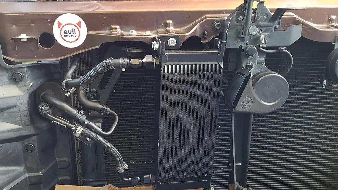 EVIL ENERGY Engine Oil Coolers, PTFE Fuel Lines, & Electric Cutout
