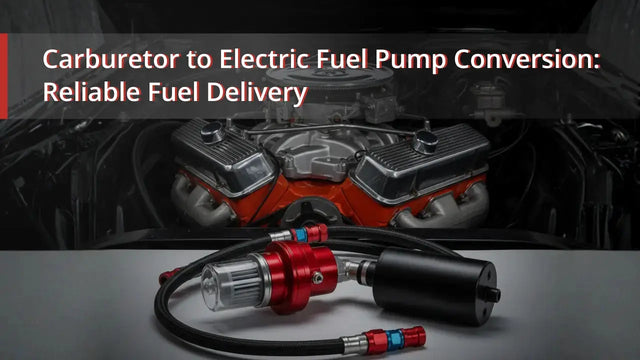 Carburetor to Electric Fuel Pump Conversion: Reliable Fuel Delivery