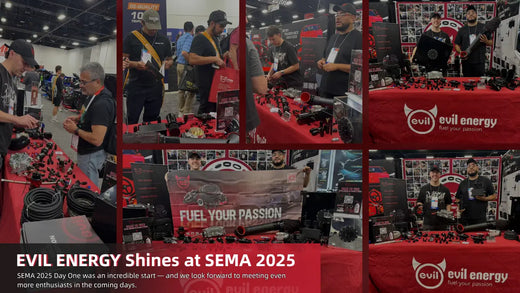 EVIL ENERGY Shines at SEMA 2025 — A Powerful Kick-Off on Day One!