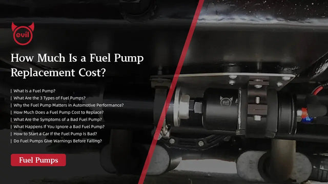 How Much Is a Fuel Pump Replacement Cost and What’s the Best Fuel Pump for a Car?