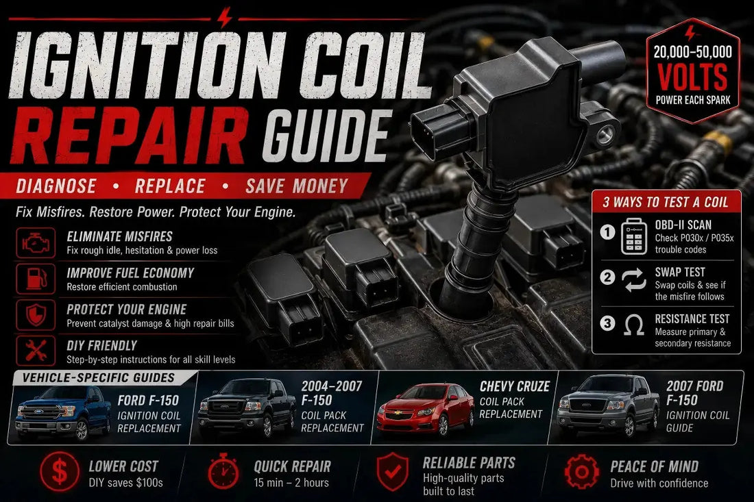 Ignition Coil Repair: Complete Guide to Diagnose, Test & Replace EVILENERGY