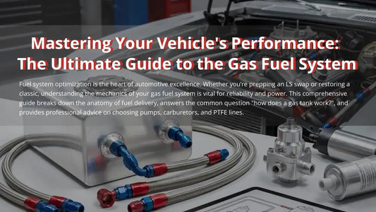 Cover image for Mastering Your Vehicle's Performance: The Ultimate Guide to the Gas Fuel System showing automotive fuel components.