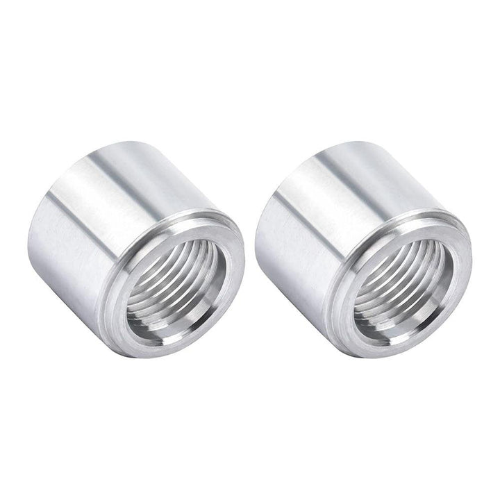 EVIL ENERGY NPT Weld On Bung Female Pipe Threaded Fitting Aluminum 2PCS - EVILENERGY