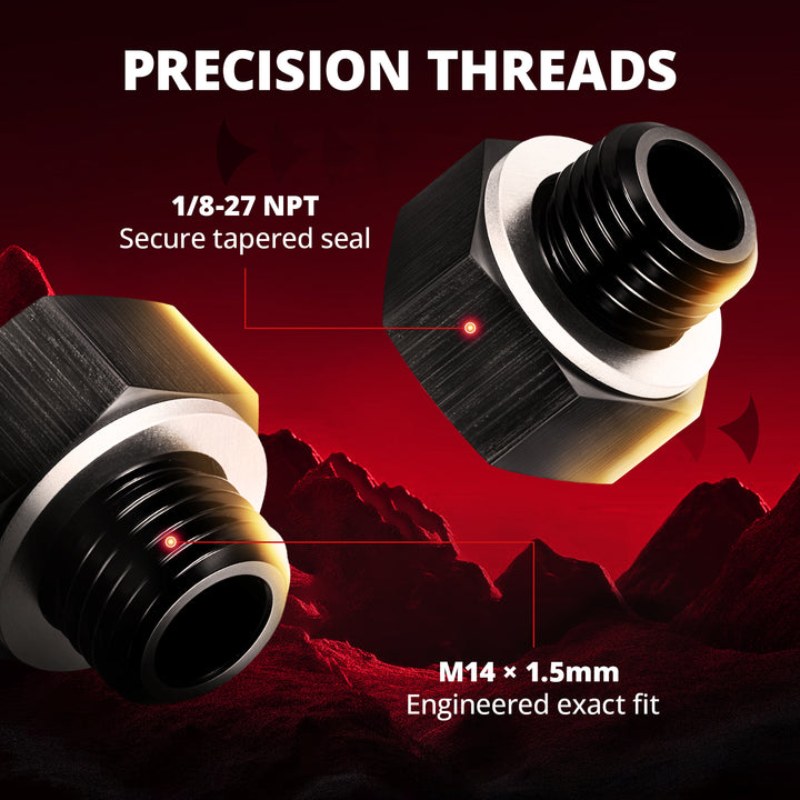 [M14X1.5 Male to 1/8 NPT]