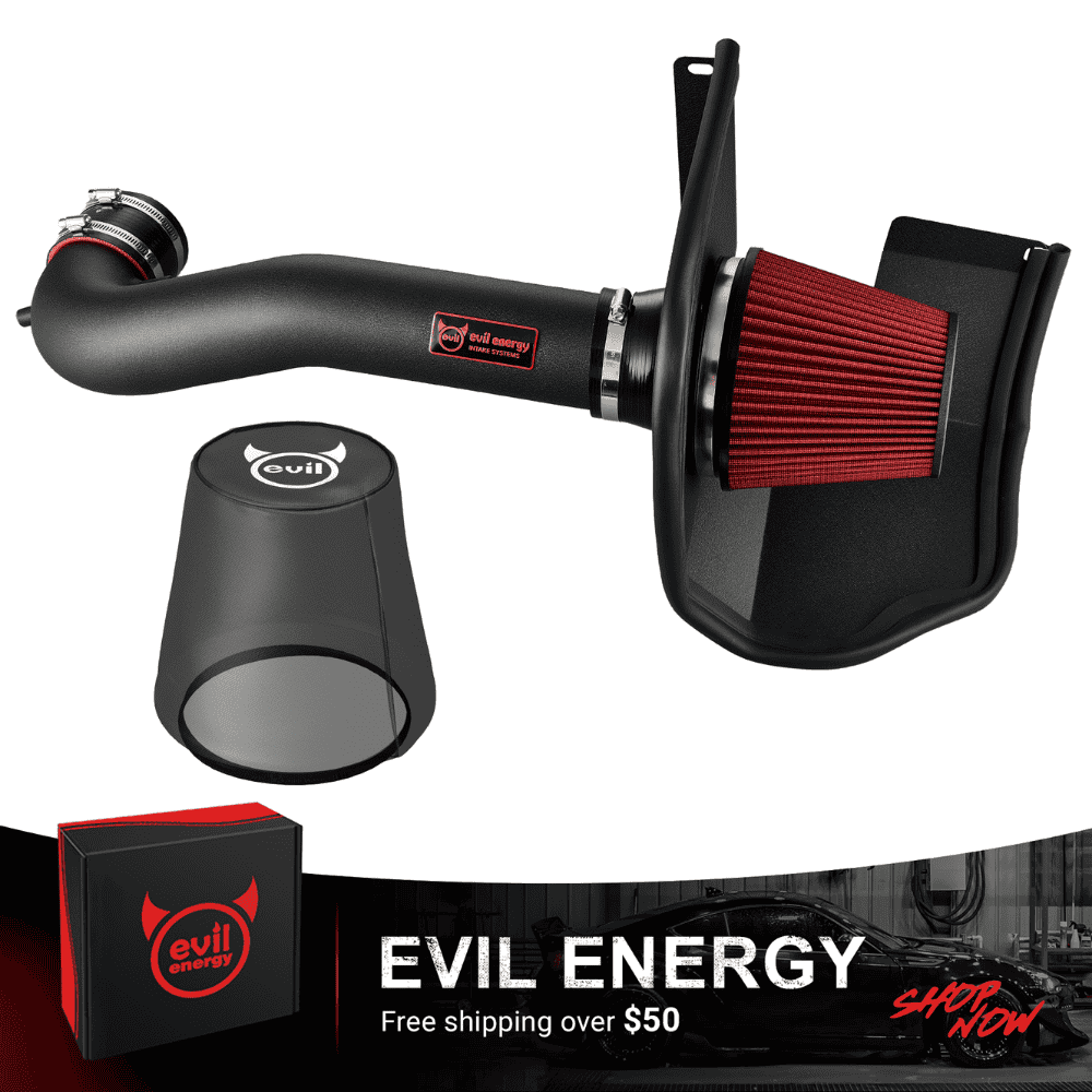 EVIL ENERGY Cold Air Intake kit, for 2014 - 2018 Silverado/Sierra 1500 5.3L/6.2L