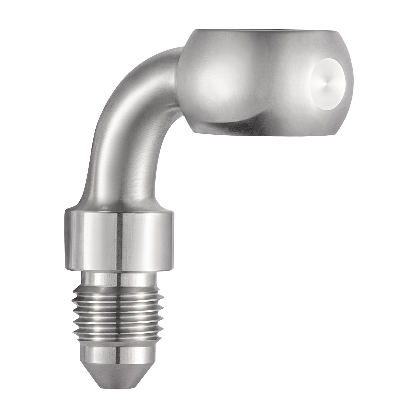 EVIL ENERGY 3AN Male to 12.2mm/ 10.2mm Banjo 45 Degree/90 Degree/ Straight Brake Hose Fitting Stainless Steel