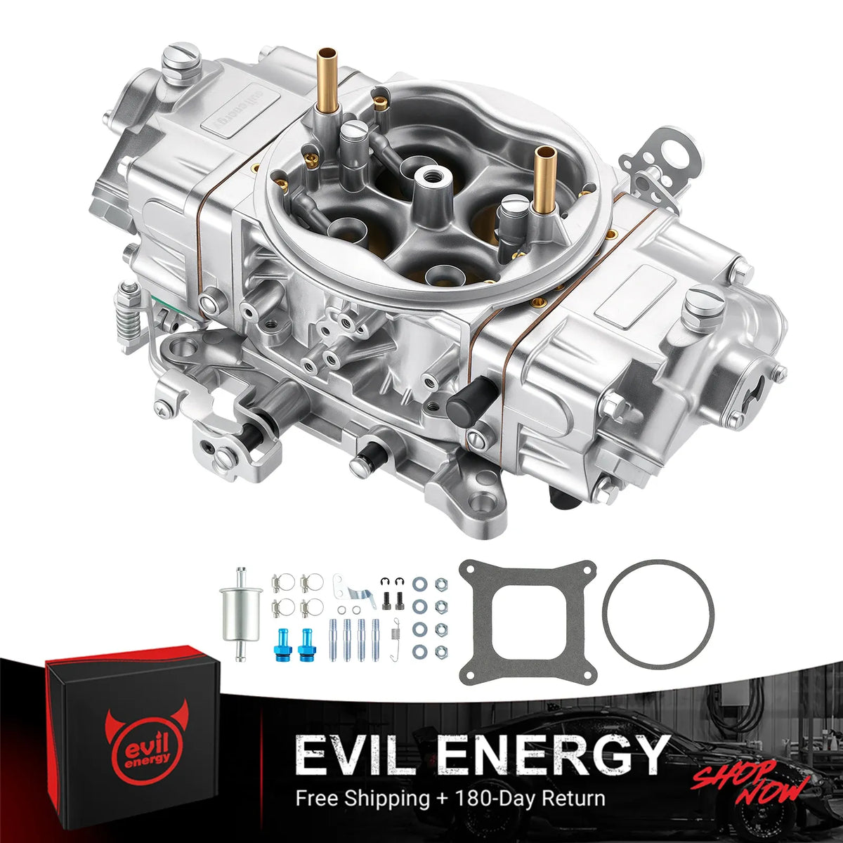 EVIL ENERGY Quick Fuel 750 CFM 4-barrel Carburetor Mechanical Secondary