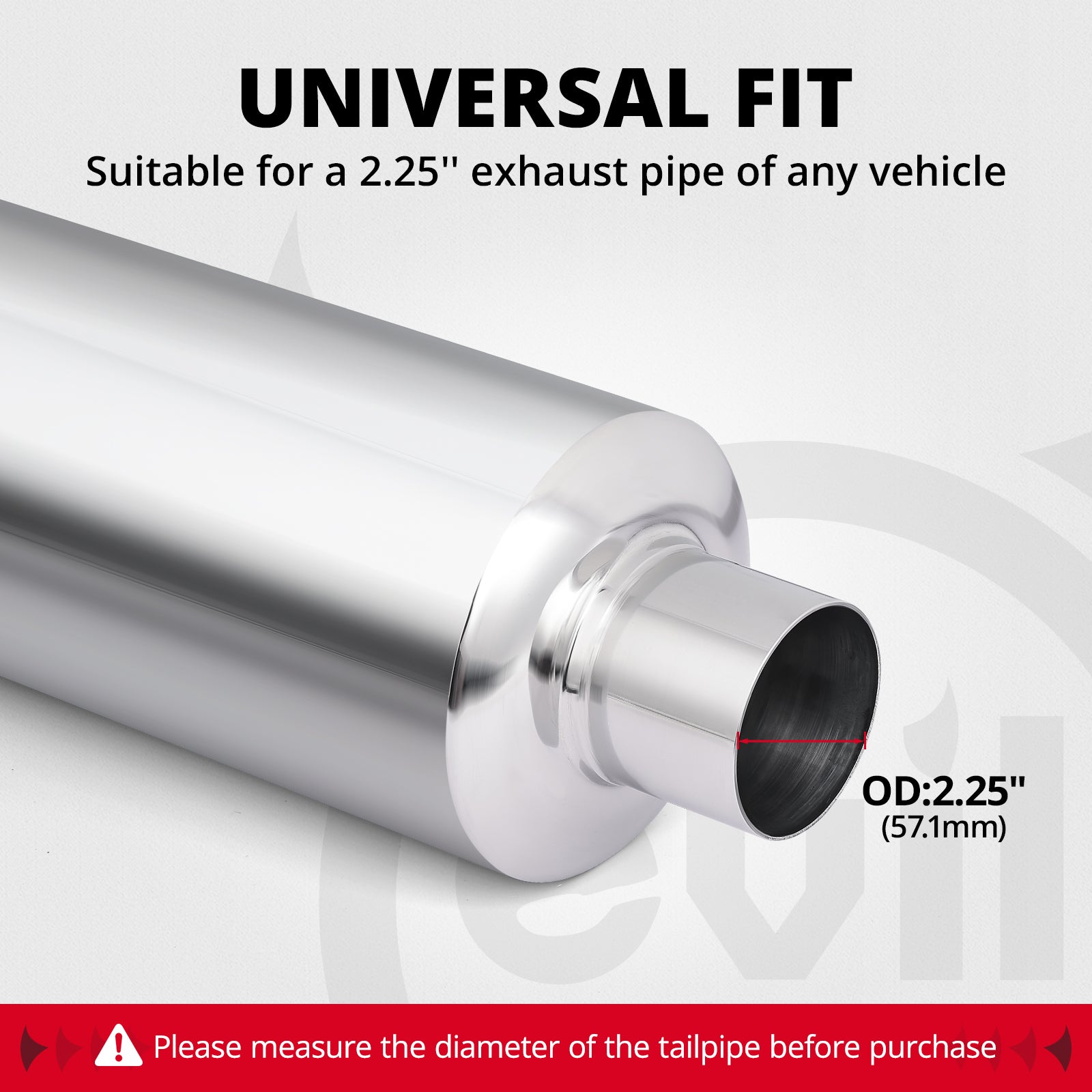 [2.25'' Inlet 2.25'' Outlet]