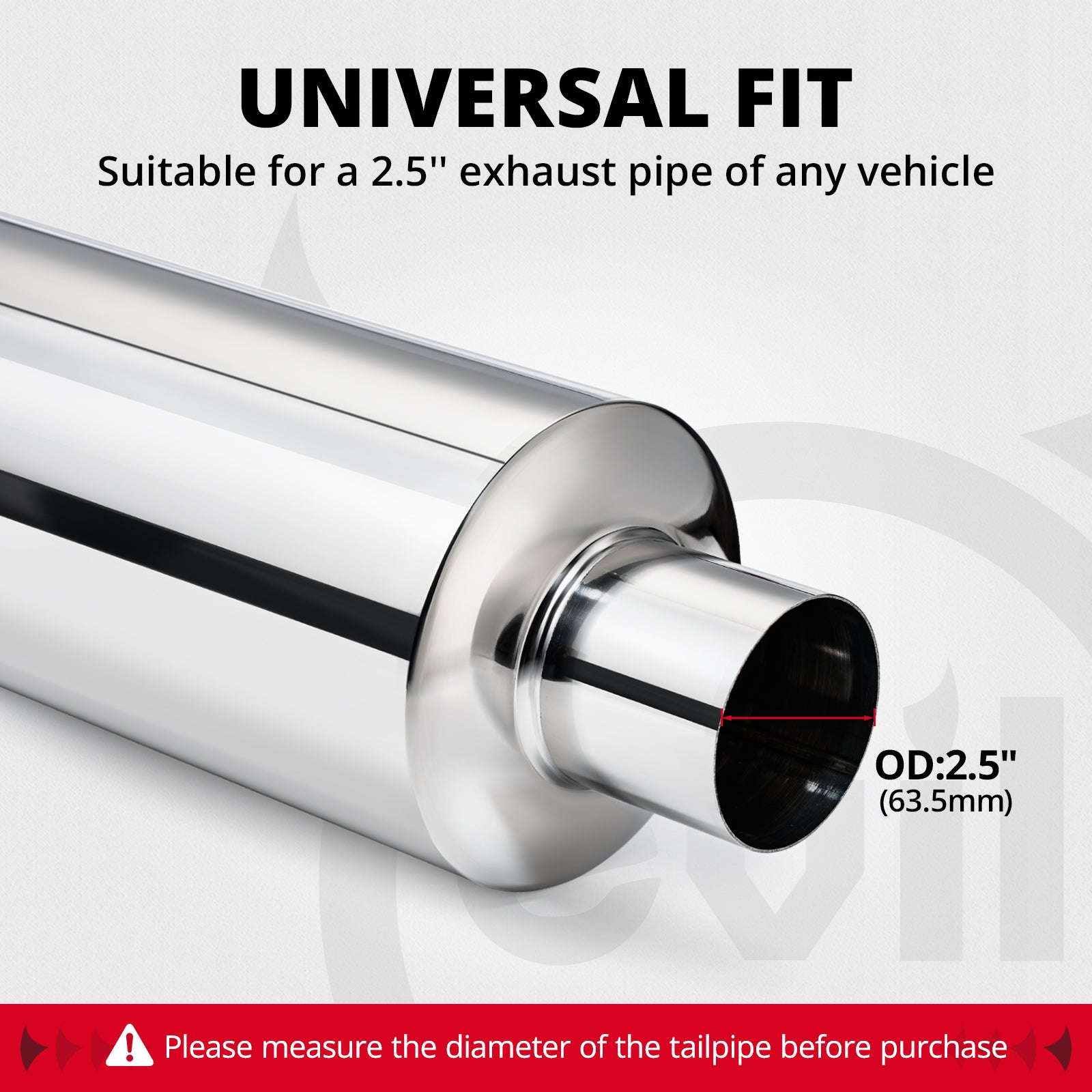 [49.99,Exhaust Mufflers 2.5 Intlet 4.0 outlet]