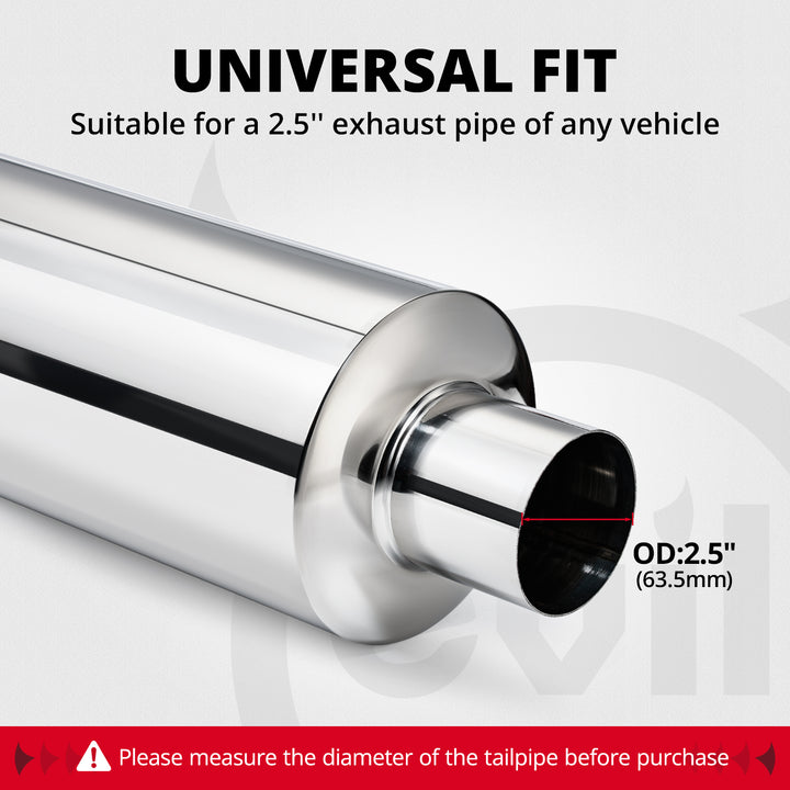 [49.99,Exhaust Mufflers 2.5 Intlet 4.0 outlet]