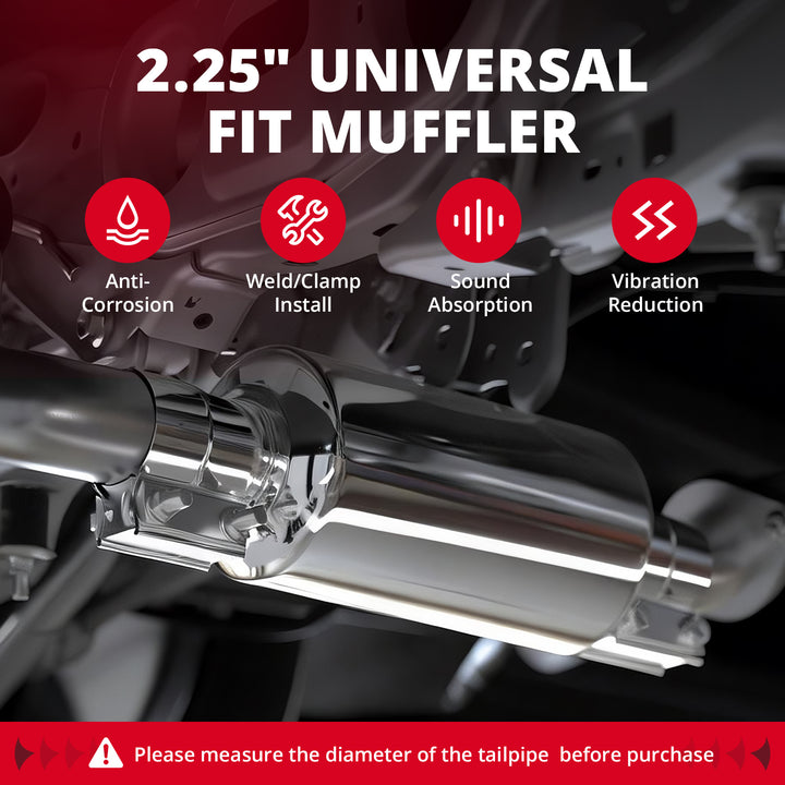 [2.25'' Inlet 2.25'' Outlet]