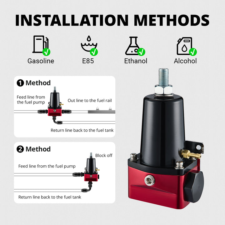 [30-80PSI&80-140PSI,Red]