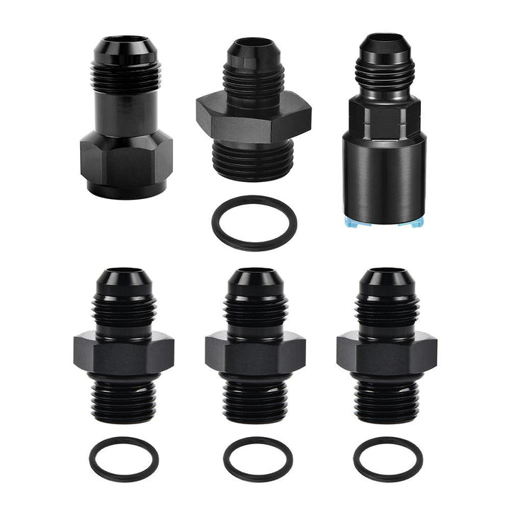 EFI Returnless Fuel System Kit OEM Rail Stealth Adjustable 30-140PSI | EVIL ENERGY