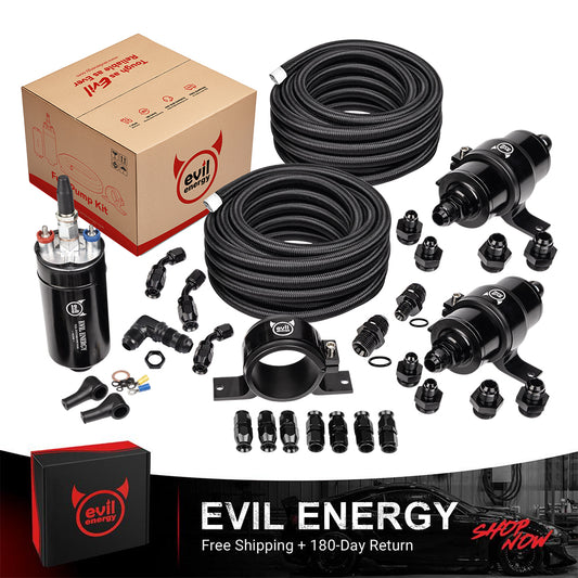 [PTFE] EVIL ENERGY Fuel Injection In-Line Fuel Delivery Kit - Components & Packaging