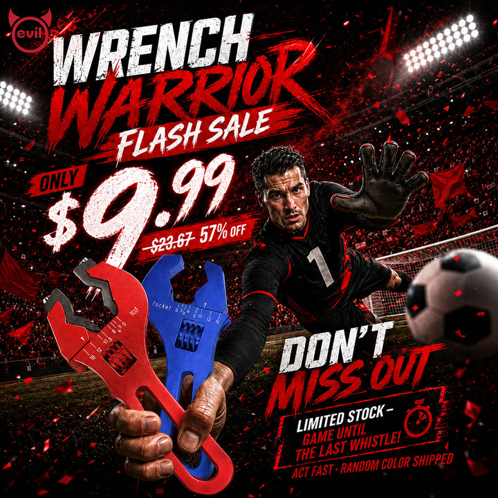 Adjustable Wrench Flash Sale