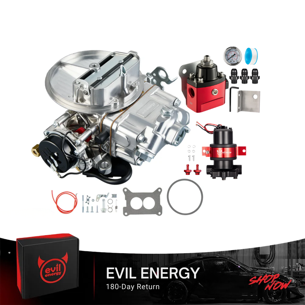 EVIL ENERGY 500 CFM 2-Barrel Carburetor Fuel System Upgrade Bundle