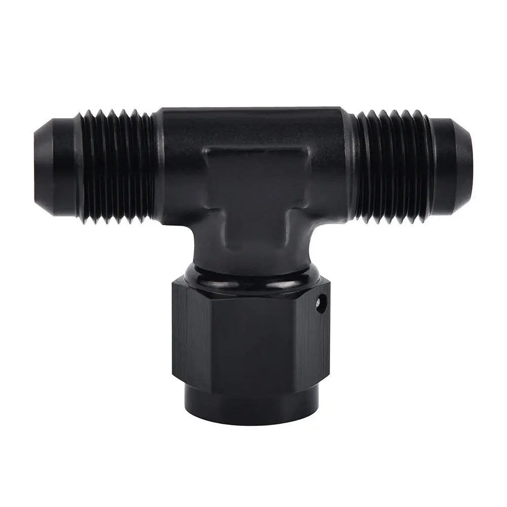 Evilenergy EVIL ENERGY 4/6/8/10AN Male Tee Fitting Adaptor with Female Swivel on Side