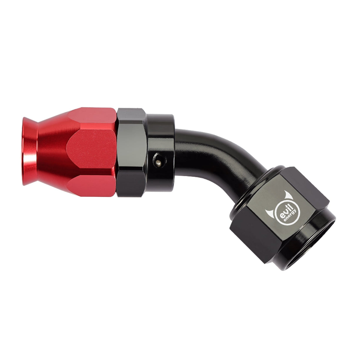 EVIL ENERGY PTFE Hose End Fitting Red&Black for PTFE Hose Only（4/6/8/10AN）