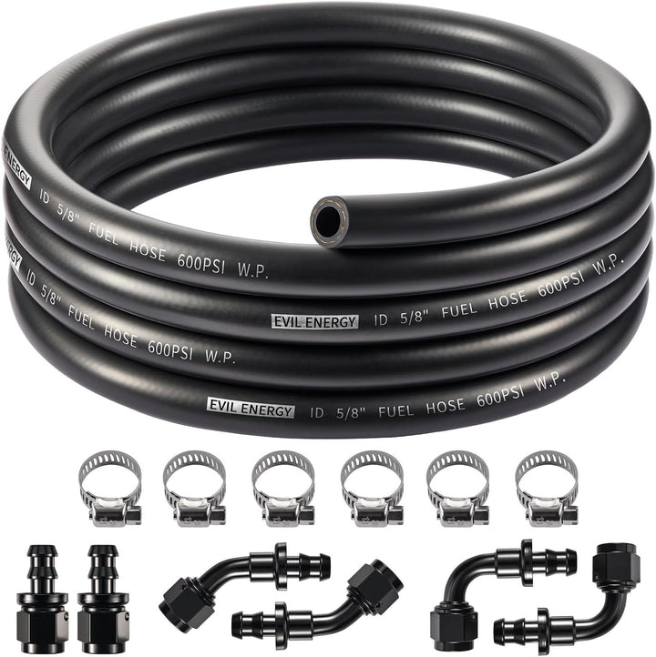 [10AN 5/8 inch,Black]