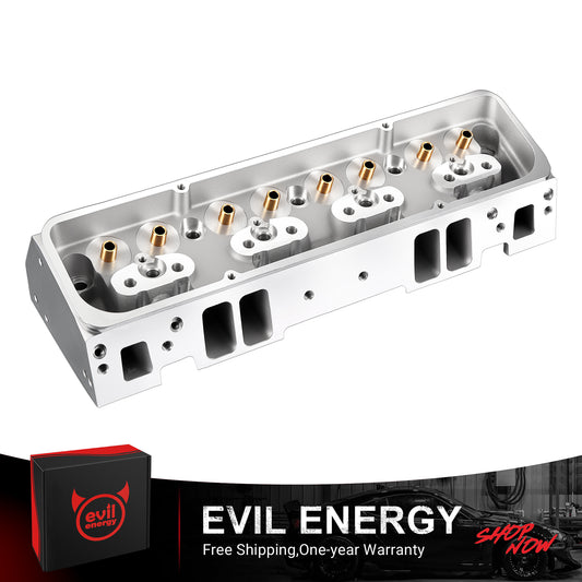 EVIL ENERGY SBC Cylinder Head - Free Shipping + One - Year Warranty
