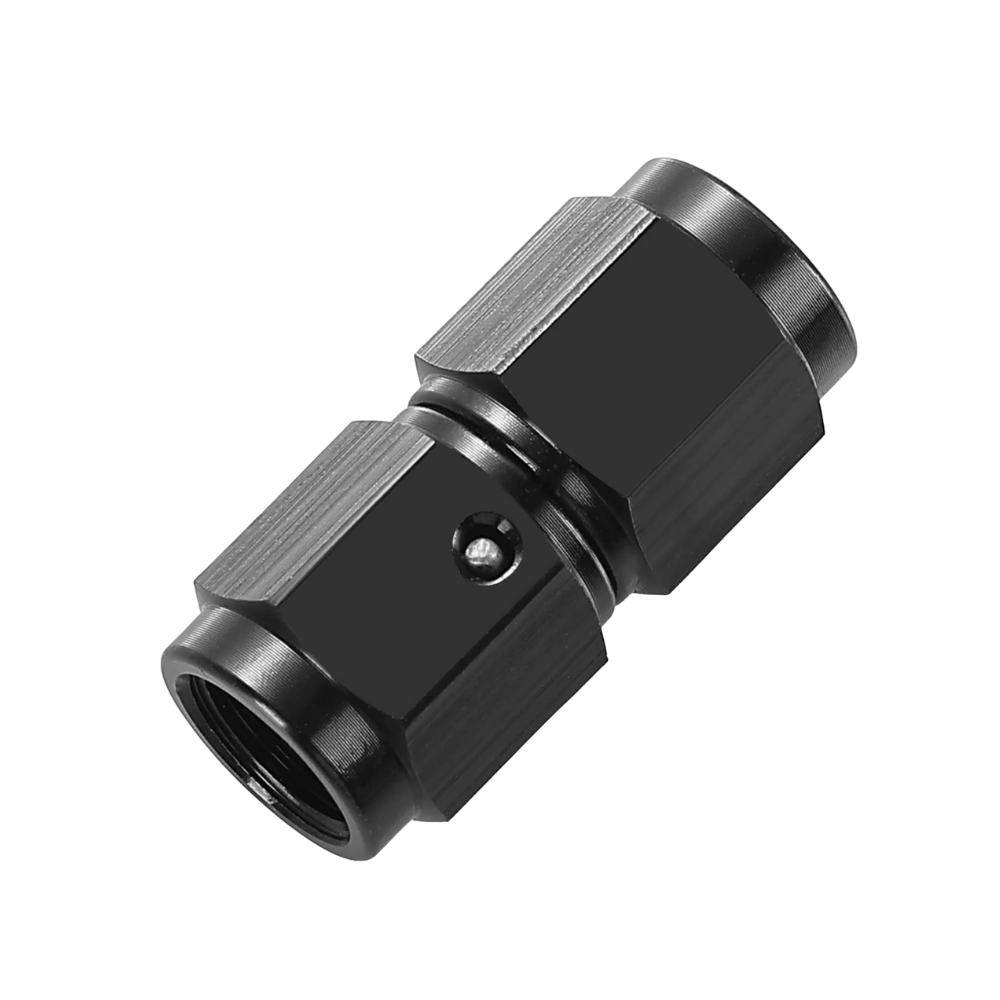 EVIL ENERGY AN Female to AN Female Swivel Coupler Union Fitting Adapter Aluminum (3/4/6/8/10/12/16AN)