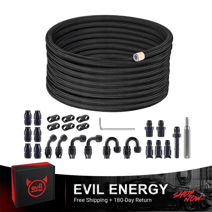EVIL ENERGY 6AN 3/8-inch PTFE LS Swap EFI Fuel Line Kit – EVILENERGY