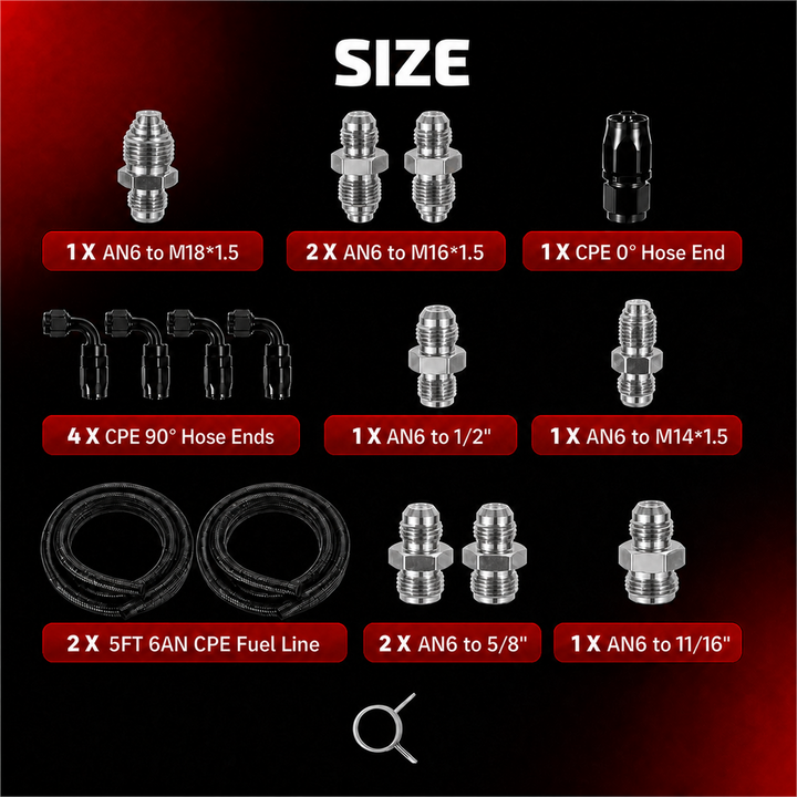 [Silver 13pcs Fiitings]