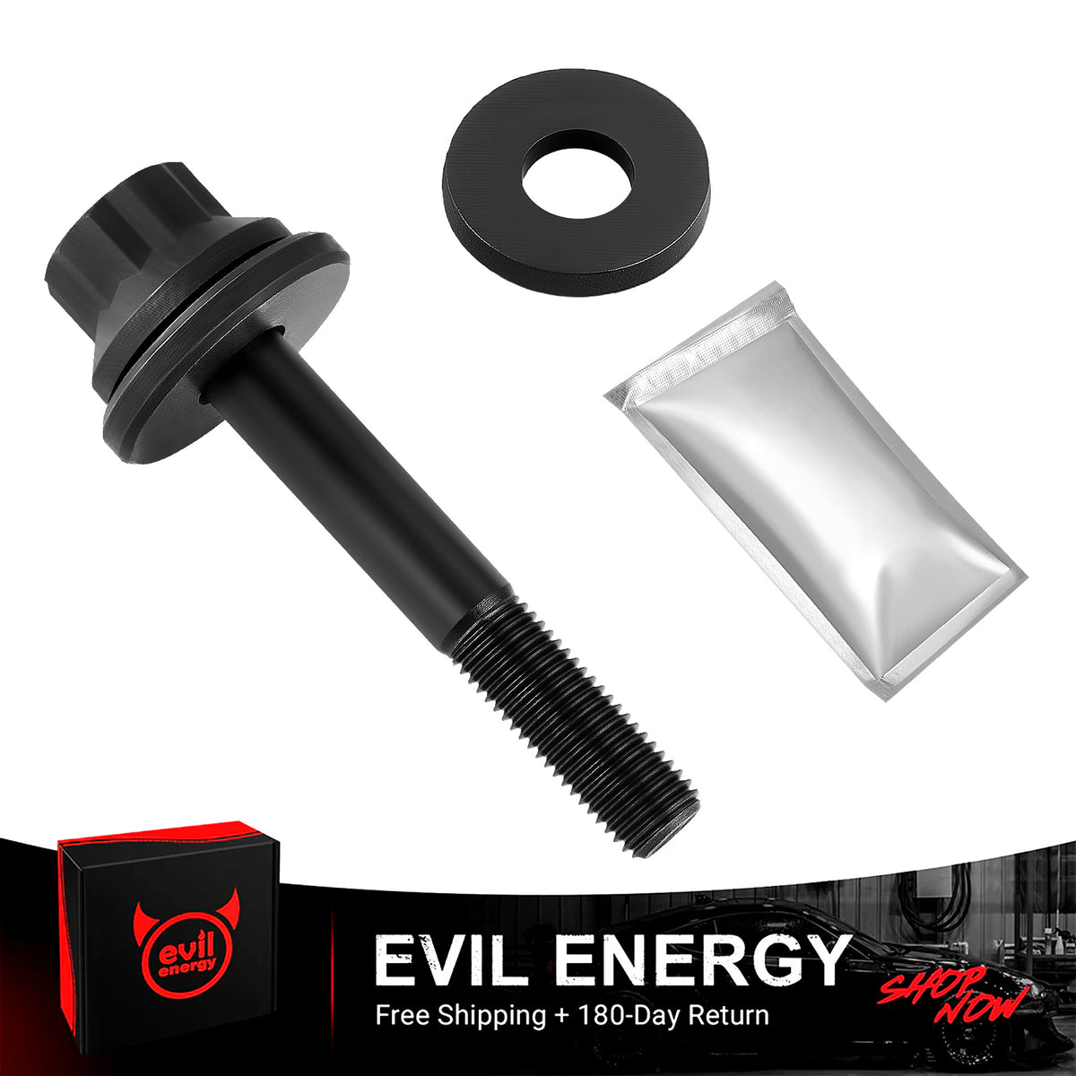 EVIL ENERGY Harmonic Balancer Bolt Kit - Complete Set with Free Shipping + 180 - Day Return