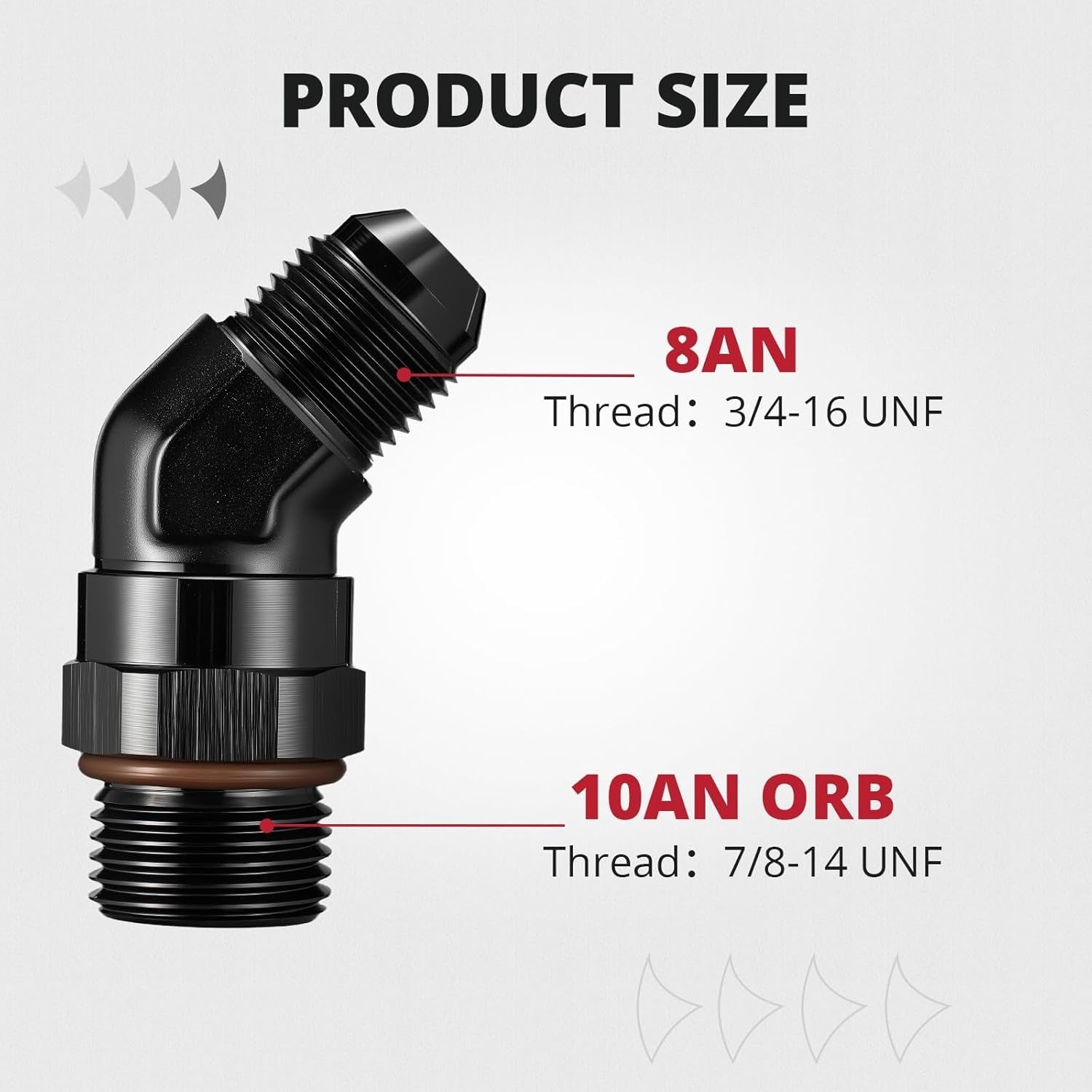 [8AN,10AN,45 Degree]