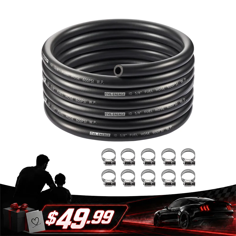 [49.99,NBR Fuel Hose Kits 5/8 inch 20FT]