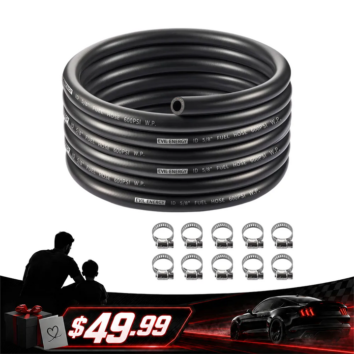 [49.99,NBR Fuel Hose Kits 5/8 inch 20FT]