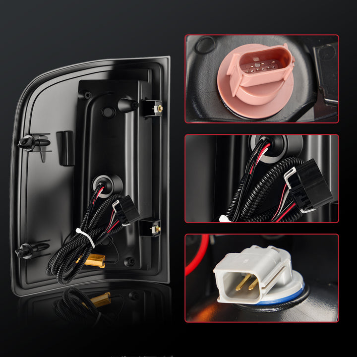 EVIL ENERGY LED Tail Lights Black Smoke For 2007-2013 Chevy Silverado 1500 2500 HD 3500 HD - EVILENERGY