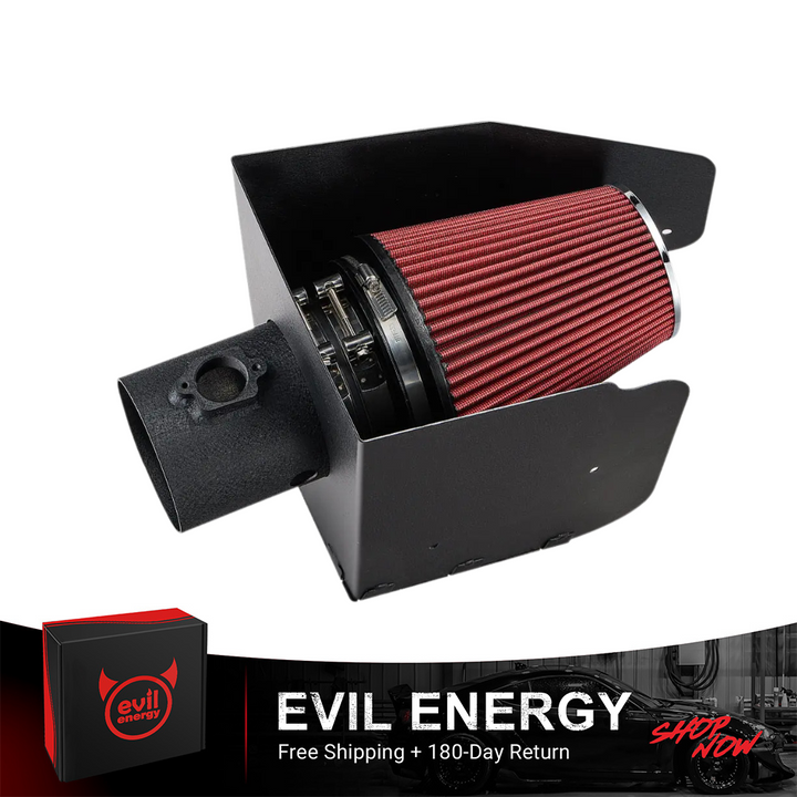 EVIL ENERGY Heat-Shield Air Intake Kit For 2008-2010 6.4L Powerstroke Ford F250 F350 F450 - EVILENERGY