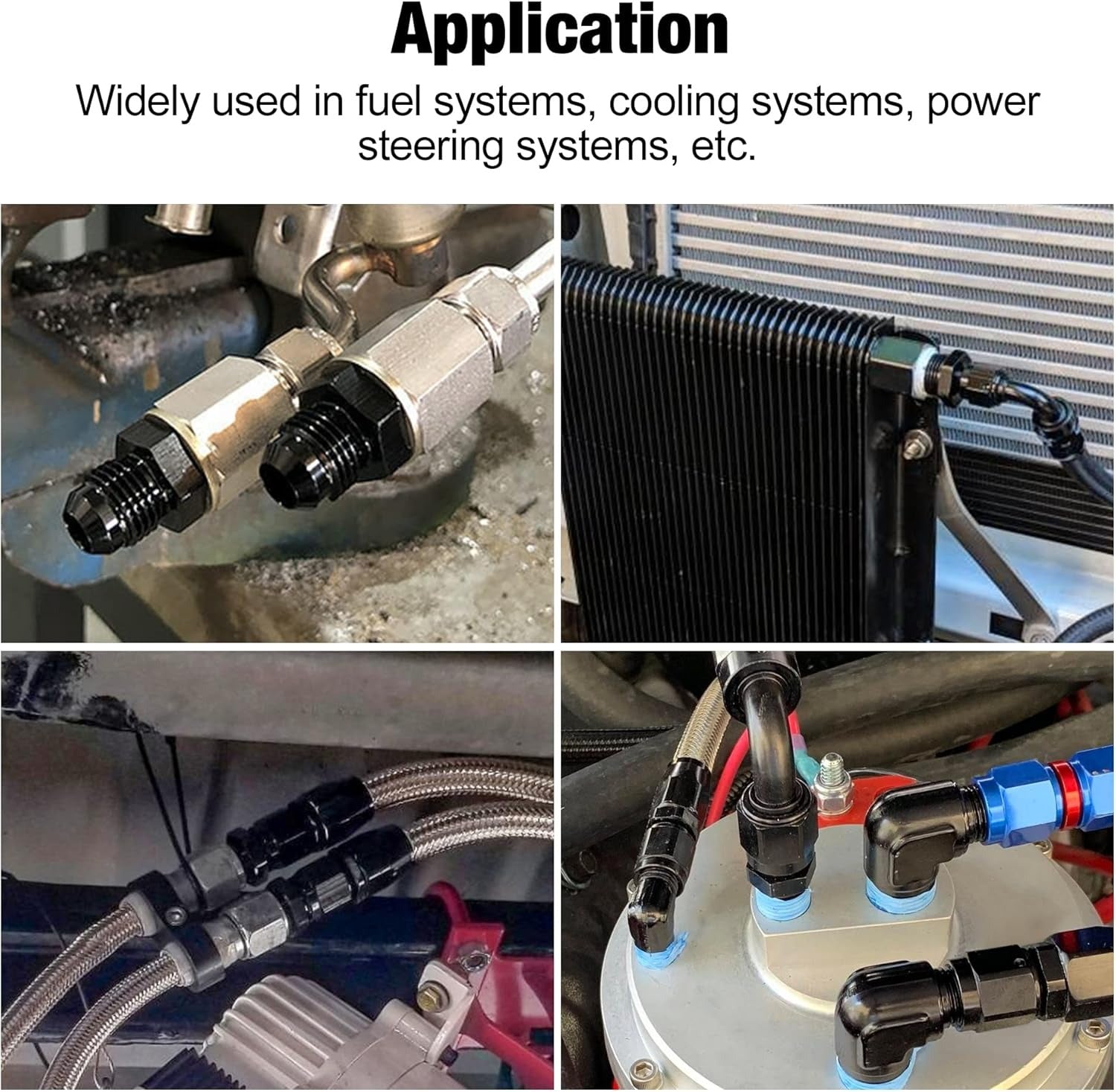 Fittings And Adapters -8 AN Fitting Size 2 (application) - In Stock Filter Options - Vendor In Stock Filter Options - Free Shipping On Orders Over $109 At Summit Racing - Foto 8