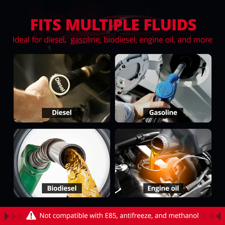 EVIL ENERGY Fuel Hose Push Lock Line NBR Rubber SAE 30R7 5-25FT - EVILENERGY