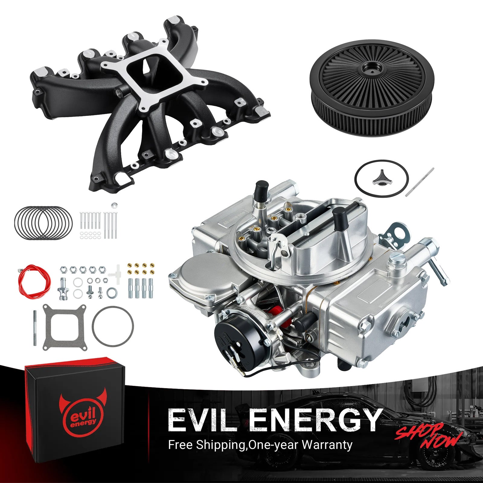 [Black,600 CFM-Race-Electric,Solid Black]