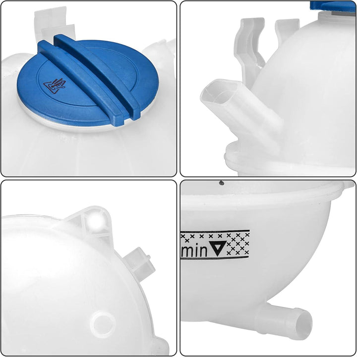 EVIL ENERGY Coolant Reservoir Compatible with Volkswagen Beetle Passat GTI Jetta Golf R Audi A3 Q3 TT Quattro - EVILENERGY