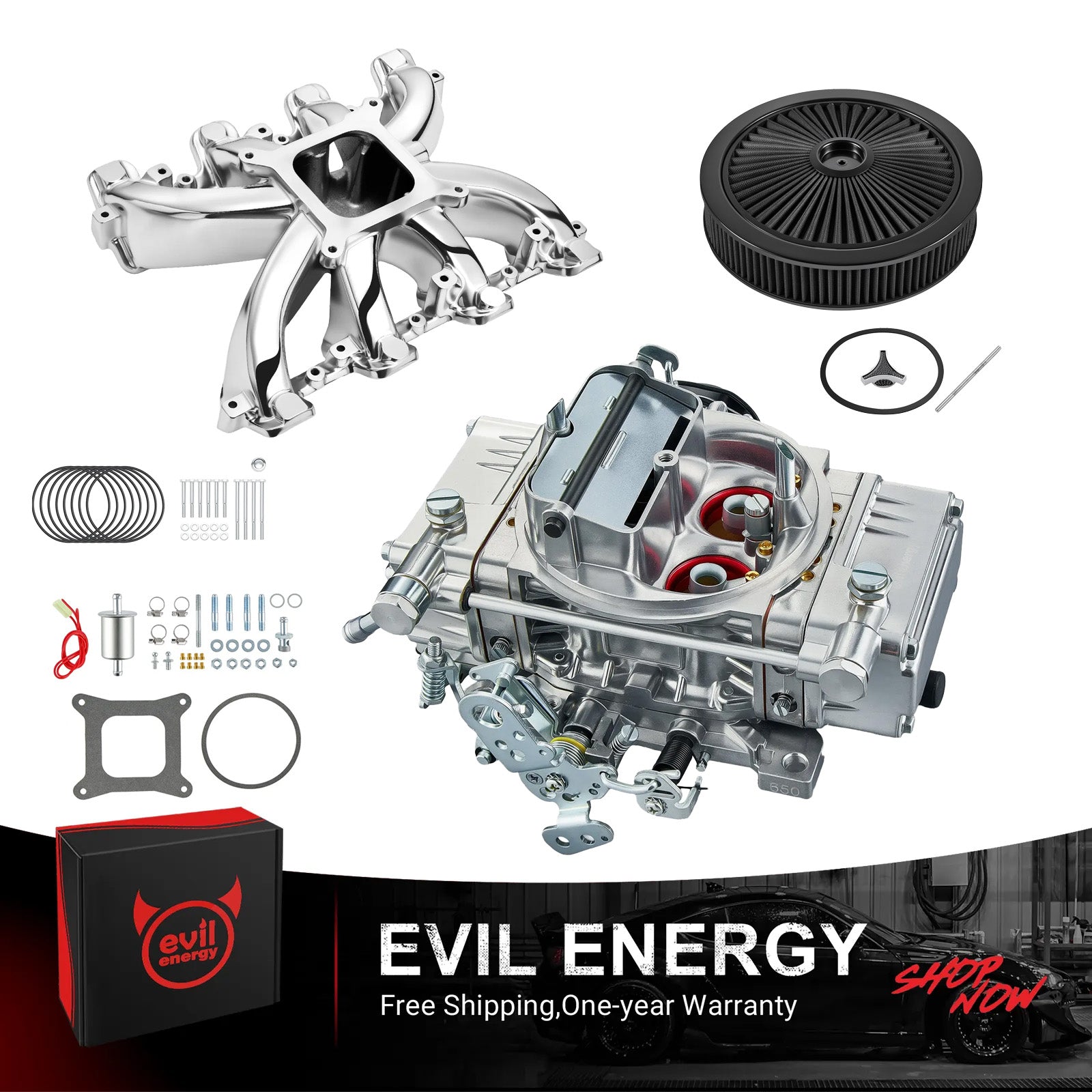 [Polished Silver,650 CFM-Electric,Solid Black]