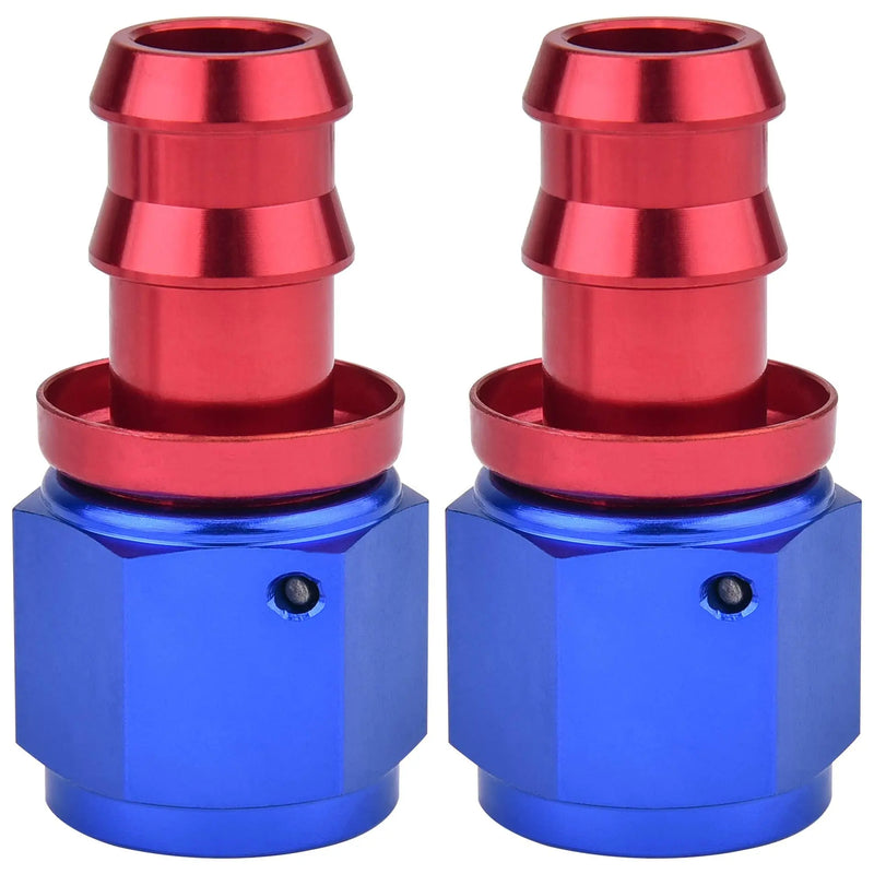 Evilenergy 6AN to 3/8 Barb Push Lock Hose End