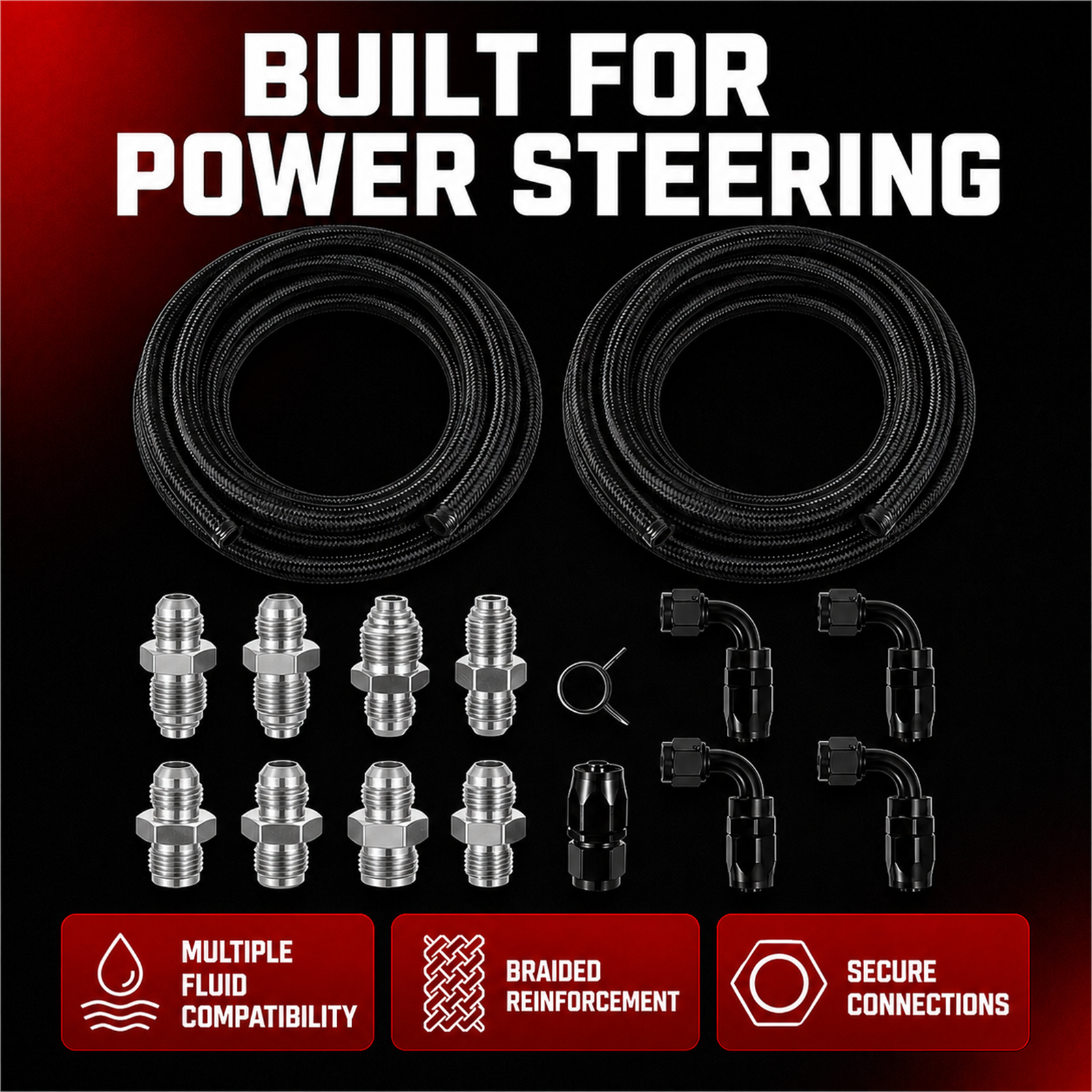 [Silver 13pcs Fittings]