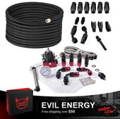 PTFE Fuel Line Kits | 6AN, 8AN & Custom Sizes Available – EVILENERGY