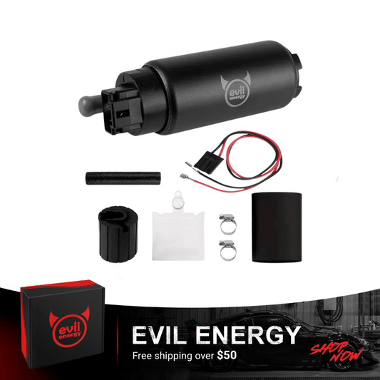 EVIL ENERGY EFI 255LPH Electric Intank Fuel Pump High Flow 43PSI Kit 1000