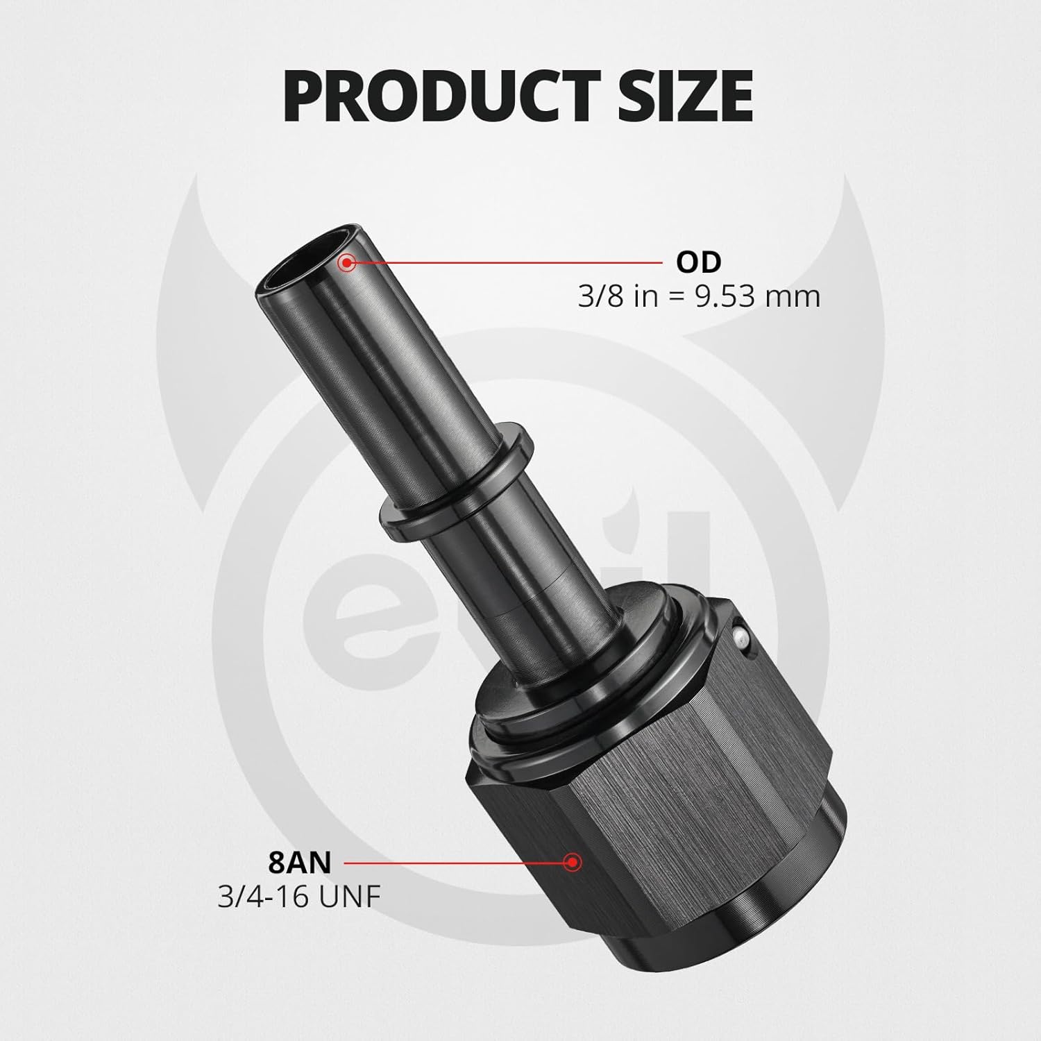 [8AN to 3/8 inch]