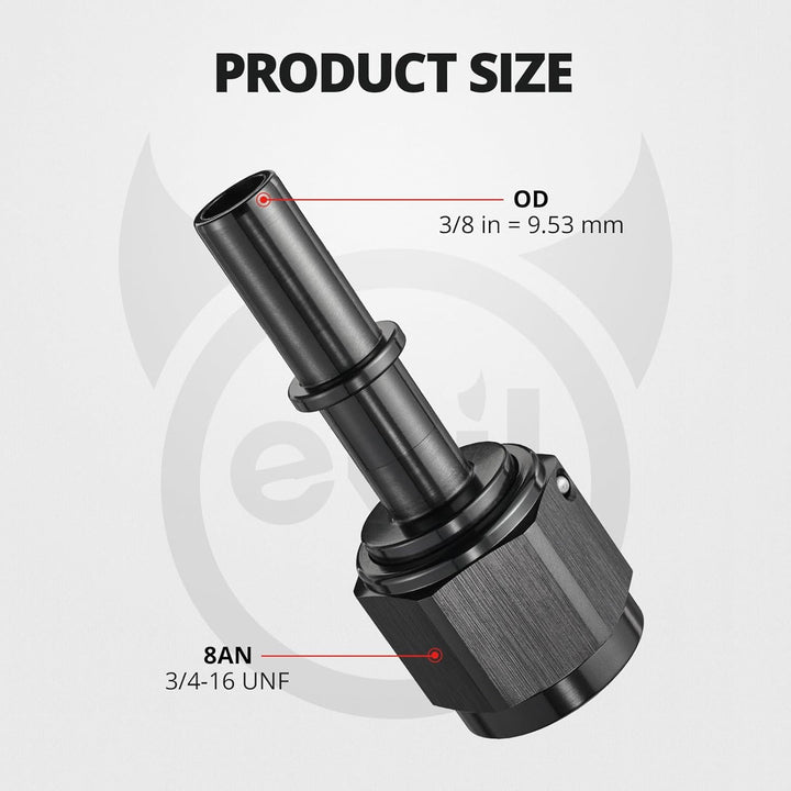 [8AN to 3/8 inch]